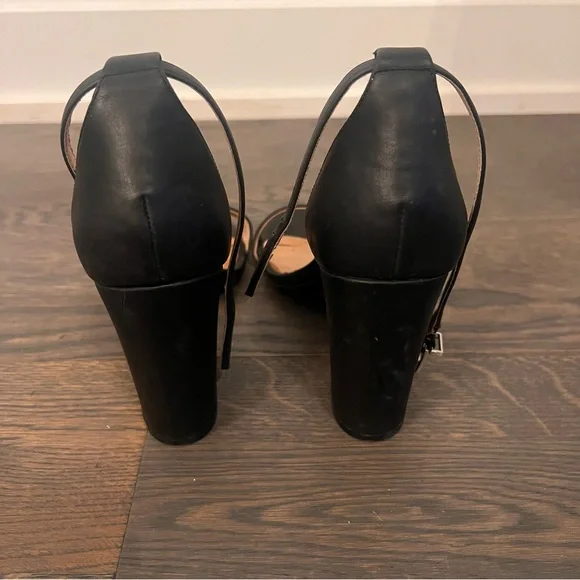 CALL IT SPRING Black Heel W/ Ankle Strap Women’s Size 9 - Picture 4 of 5